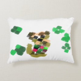 Irish terrier St Patrick's day fun Dekokissen