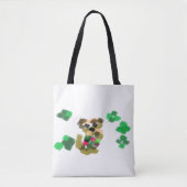  Irish terrier St Patrick's day fun Tasche (Vorderseite)