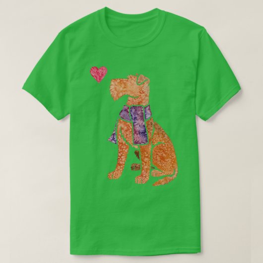 Irish Terrier T-Shirt (Design vorne)