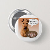 Irish Terrier Türkei Button (Vorne & Hinten)