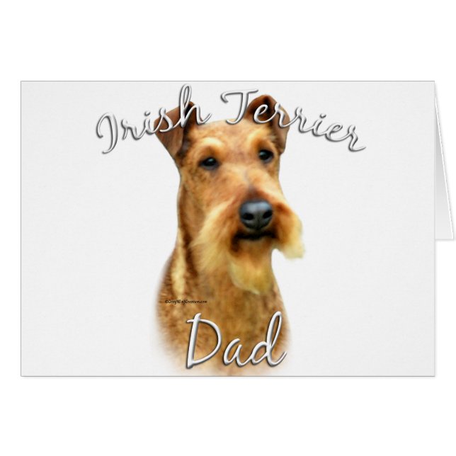Irish Terrier Vater 2 (Vorderseite (Horizontal))