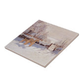 Irish Terriers im Winter Fliese (Seite)