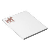 Irish Terriers Notizblock (angewinkelt)