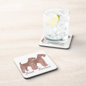 Irish Terriers Untersetzer (Rechte Seite)