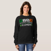 Irish The Essential St Patrick's Day Element Teach Sweatshirt (Vorne ganz)