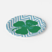 Irish Theme "It a Boy" Paper-Teller Pappteller (Schrägansicht)