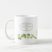 Irish Themed Coffee Mug Shamrock Design Add A Name Kaffeetasse (Links)