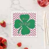 Irish Themed Girl Baby Dusche Napkins Serviette (Beispiel)