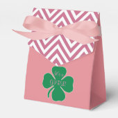 Irish themed Girl Baby Shower Fevor Box Geschenkschachtel (Vorderseite)