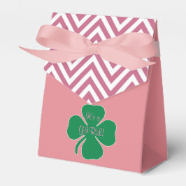 Irish themed Girl Baby Shower Fevor Box Geschenkschachtel