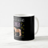 Irish Tinker Joke Horse Rider Kaffeetasse (VorderseiteRechts)