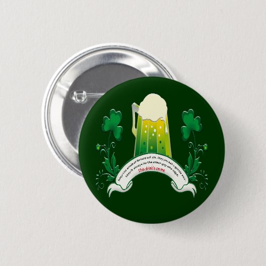 Irish Toast Button (Vorne & Hinten)