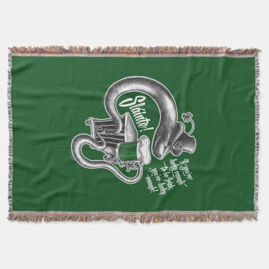 Irish Toast Decke (Vorderseite)