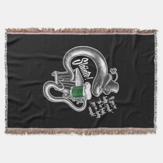 Irish Toast Decke (Vorderseite)