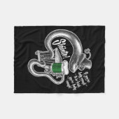 Irish Toast Fleecedecke (Vorderseite (Horizontal))