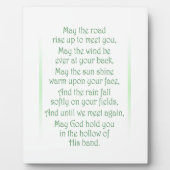 Irish Toast Fotoplatte (Vorderseite)