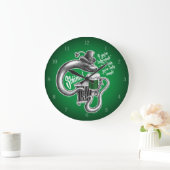 Irish Toast Large Clock Große Wanduhr (Zuhause)