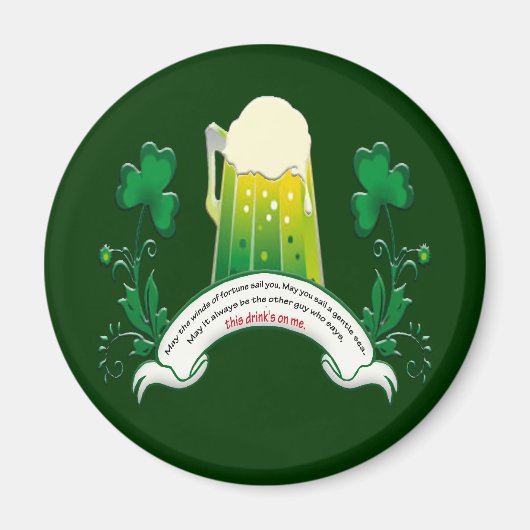 Irish Toast Magnet (Vorne)