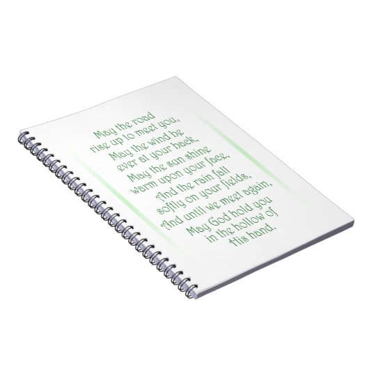 Irish Toast Notizblock (Rechte Seite)