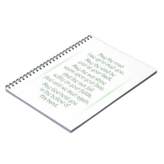 Irish Toast Notizblock (Linke Seite)