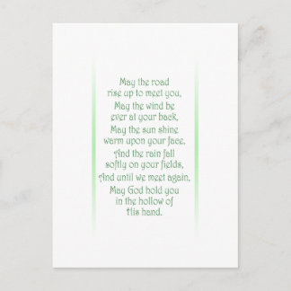 Irish Toast Postkarte