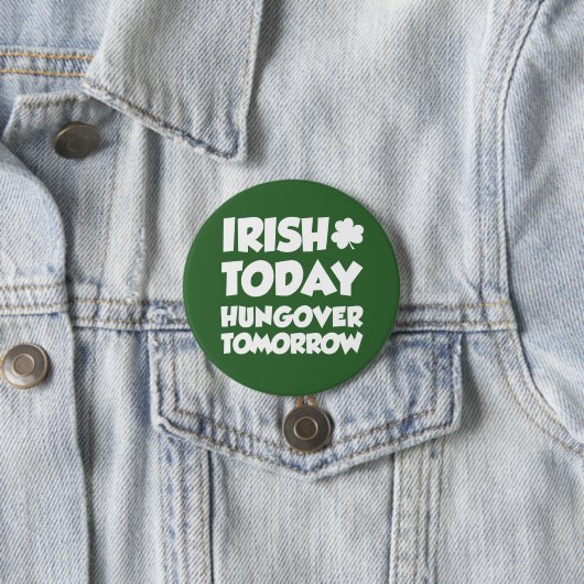 Irish Today Hunger Tomorrow Green Button (Beispiel)