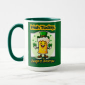 Irish Today St Patrick’s Day Shirt – caneca Tasse (Links)