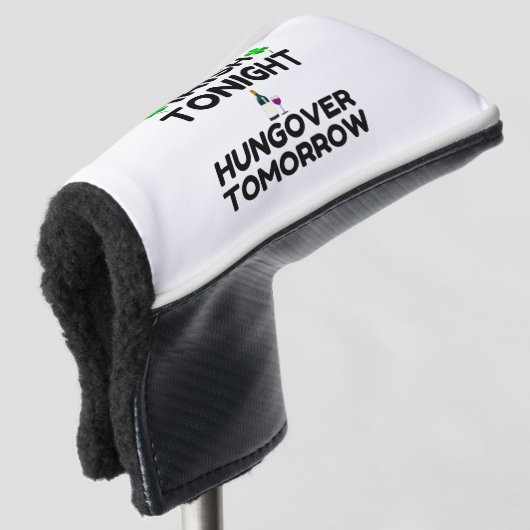Irish Tonight Hungover Tomorrow Golf Headcover (3/4 Vorderseite)