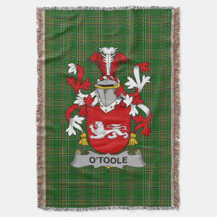 Irish Toole oder O_Toole Coat of Arms Familienwapp Decke