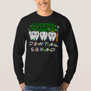 Irish Tooth Hat St Patricks Day Dentist Dental Hyg T-Shirt