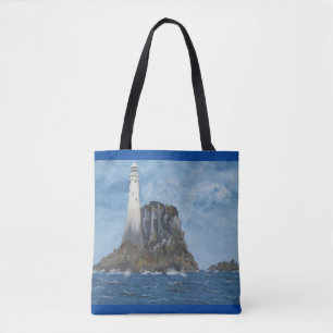 Irish Tote Bag, Fastnet Lighthouse, Cork Irland Tasche