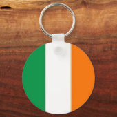 Irish Tricolor - Flag Ireland Schlüsselanhänger (Vorderseite)