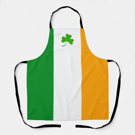 Irish Tricolor Flag Patriotic Schürze (Vorderseite)