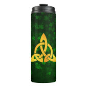 Irish Trinity Knot (Entwurf 1) Thermosbecher (Vorderseite)