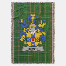 Irish Turner Coat of Arms Familienwappen Irland