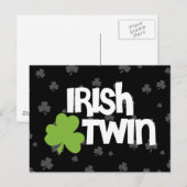 Irish Twin Postkarte (Vorne/Hinten)