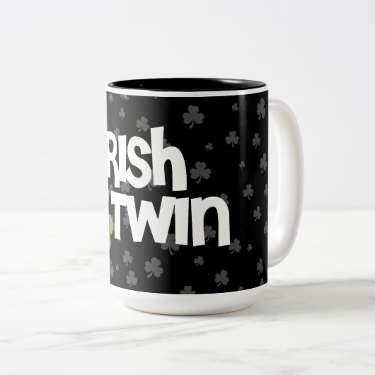 Irish Twin Zweifarbige Tasse (VorderseiteRechts)