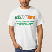 Irish ucky St Patricks Day T-Shirt (Vorderseite)