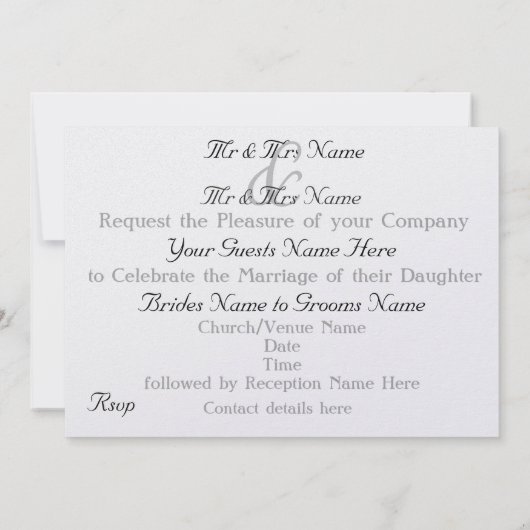 Irish und Italian Heart Flags Weditation Einladung (Rückseite)