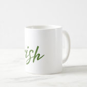 Irish und Shamrock St. Patrick Tag Kaffeetasse (VorderseiteRechts)