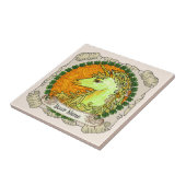 Irish Unicorn Fliese (Seite)