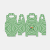 Irish USA Flaggen Kleeblatt Personalisiert Geschenkschachtel (Ungefaltet)