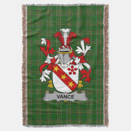 Irish Vance Coat of Arms Familienwappen Irland Decke