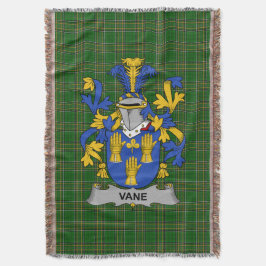 Irish Vane Coat of Arms Familienwappen Irland Decke