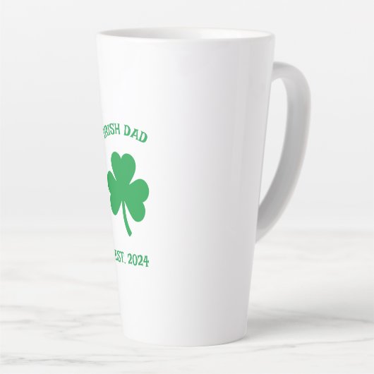 Irish Vater Latte Tasse (Rechte Ecke)