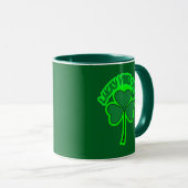 Irish Vibes St Patrick’s Day Shirt – caneca Tasse (VorderseiteRechts)