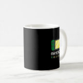 Irish Video Game Controller Leprechaun Boys St Pat Kaffeetasse (VorderseiteRechts)