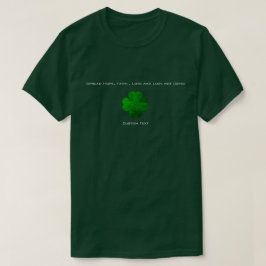 Irish Vierblättriges Kleeblatt St Patrick's Day T T-Shirt