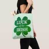 Irish Vierblättriges Kleeblatt Tasche (Von Nahem)
