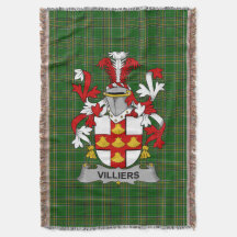 Irish Villiers Coat of Arms Familienwappen Irland